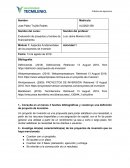 Evaluación de proyectos y fuentes de financiamiento