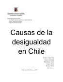 Causas de la desigualdad en Chile