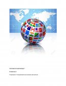 Presentación “Comportamiento del mercado internacional”