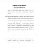 Trabajo final Didactica Universitaria