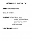 El precio del mañana. Los temas sobre la teoría general de la administración