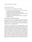 Marketing. Introducción a Los servicios ¿Por qué estudiar los servicios?