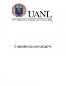 Evidencia 1 Competencia comunicativa
