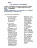 Introducción en las teorías de enfermería