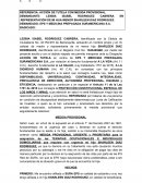 Acción de Tutela con medida provisional