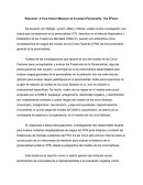 Trastornos de Personalidad (TP)