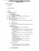 ESQUEMA DE PROYECTO : INSTALACIÓN DE UNA EMPRESA ORGANIZADORA DE EVENTOS EN CHEPEN “A1”