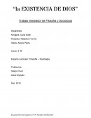 La existencia de Dios
