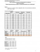 Diseño experimental para realizar un dimensionamiento de un clarificador