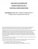 Matemática, material complementario 1- Propuesta para una planificación efectiva