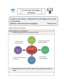 Cuaderno de trabajo Adaptación de estrategias de acuerdo a la situación