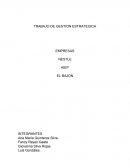 TRABAJO DE GESTION ESTRATEGICA EMPRESAS NESTLE AIEP EL BAJON