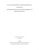 ANÁLISIS DEL PROCESO DE EVALUACIÓN DEL DESEMPEÑO EN UNA ORGANIZACIÓN DE SALUD