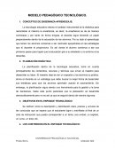 Tecnología Educativa. MODELO PEDAGÓGICO TECNOLÓGICO
