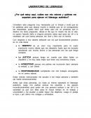 LABORATORIO DE LIDERAZGO