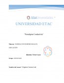 Analisis del conducntismo