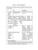 Tarea N° 1: “Tema de investigación”. Ejemplo