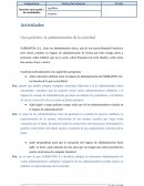 Caso paractico: la administracion de la sociedad