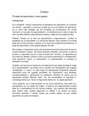 El juego de argumentar y como jugarlo