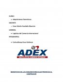 BENEFICIOS DE LAS ADQUISICIONES ELECTRONICAS AL COMPRADOR