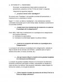 Enfermeria General I - Actividad 2 Paradigmas