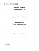 Calidad Edcuativa