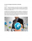 Nuevas Tecnologías de Información en la Educación