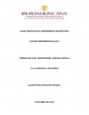 CARACTERÍSTICAS DEL EMPRENDEDOR UNIVERSITARIO
