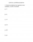 Ejercicios y problemas propuestos matematicos s/r