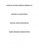 JUSTICIA RESTAURATIVA