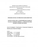 ESTUDIO FACTIBLE PARA LA TRANSFORMACIÓN DE HARINA DE YUCA