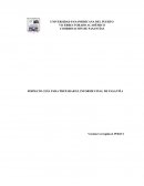 Formato guia para preparar informe de pasantia