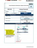 Trabajo académico. Liderazgo empresarial