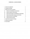 INFORME FINAL – ANÁLISIS DE RIESGOS