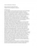 Teorías Contemporáneas en Educación