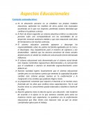 Aspectos Educacionales