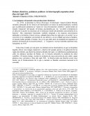 Debates históricos, polémicas políticas: la historiografía argentina desde fines del siglo XIX