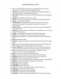 APARATO CARDIORESPIRATORIO. Página 1
