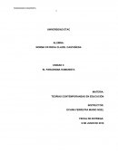 TEORIAS CONTEMPORANEAS EN EDUCACIÓN