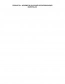 INFORME DE APLICACIÓN DE DISTRIBUCIONES MUÉSTRALES