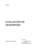 Evaluacion de desempeño. Objetivo estratégico de Recursos Humanos