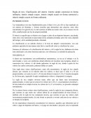 Regla de tres; Clasificación del interés