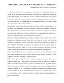 Un llamado a la consciencia, digamos NO al no pensar!