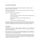 Ciclo de vida de los proyectos. Mapa conceptual