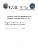 Lavanderia, Programacion Orientada a Objetos(Código Java)