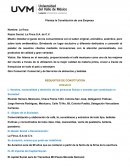 Acta Constitutiva de una Empresa La Finca S.A. de C.V.