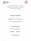 Iniciación al trabajo docente