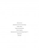 Administración de la Prevención de Riesgo