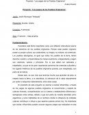 Planificación Juegos de pueblos originarios