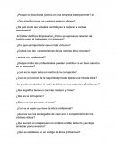 Cuestionario apoyo etica profesional s/r